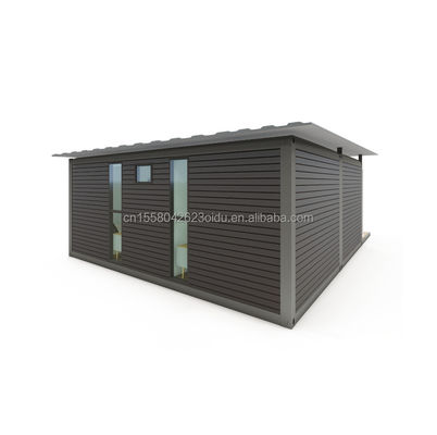 50/75/100mm Container House com cozinha e banheiro para o mercado da UE com 2 quartos e design de luxo