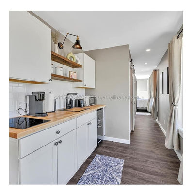 Estilo de design moderno 40ft Container dobrável de dois quartos de cores personalizadas e porta de vidro para vida ao ar livre