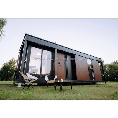 Casa de contêineres expansível para acomodação em hotéis Solução em aplicativo de cozinha de design moderno