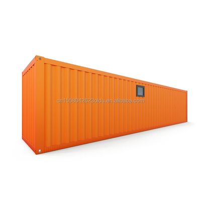 Hotel 40ft Prefab Modular Container dobrável rápida construção Casa pequena com tubos quadrados de aço galvanizado Estrutura principal