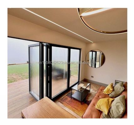20ft 40ft Container de embarque Casa pré-fabricada para Carport Com painel de sanduíche e dobragem de aço galvanizado 180g