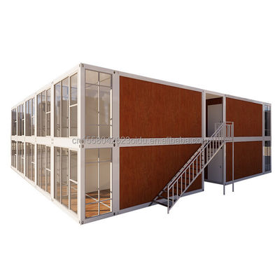 Fabricantes 20ft Expandivel Flat Pack Container Aço Galvanizado Dobragem 180g Instalação Rápida Casa Móvel