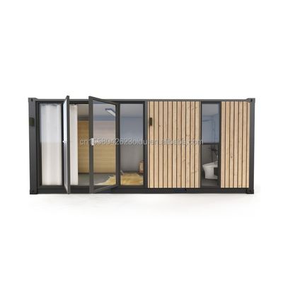 Casas de contêiner modernas de um andar estilo luxuoso Edifícios pré-fabricados de madeira minúsculas para hotéis Apartamentos Vilas ou cabanas