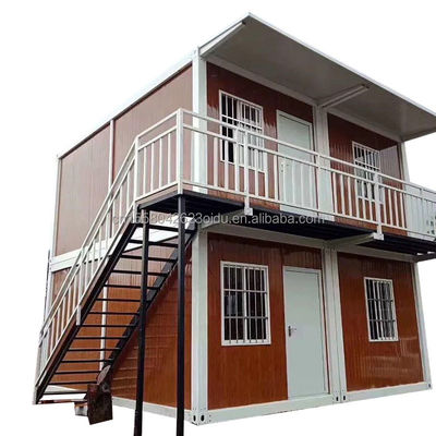 Fabricantes 20ft Expandivel Flat Pack Container Aço Galvanizado Dobragem 180g Instalação Rápida Casa Móvel