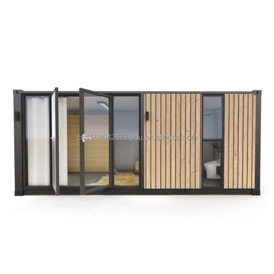Casas de contêiner modernas de um andar estilo luxuoso Edifícios pré-fabricados de madeira minúsculas para hotéis Apartamentos Vilas ou cabanas