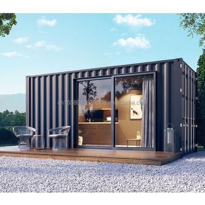 Moderno Design 20ft/40ft Luxury Casa Fabricada Prefabricada Container de Envio Casas Casas UE Portavel 20ft Casa Expansível