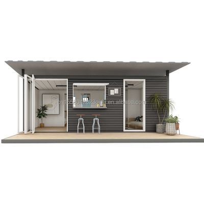 EU Casa Móvel Desmontável de dois quartos com cozinha Sala de estar Banheiro Design 2024