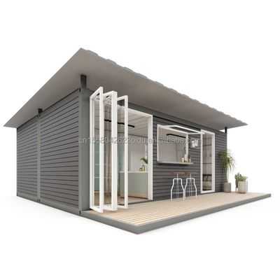 EU Casa Móvel Desmontável de dois quartos com cozinha Sala de estar Banheiro Design 2024