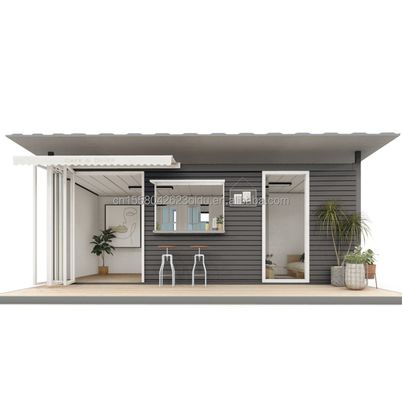 EU Casa Móvel Desmontável de dois quartos com cozinha Sala de estar Banheiro Design 2024