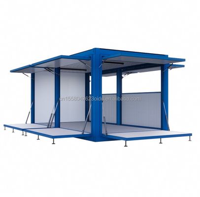 Cor personalizada 10ft 20ft Container expansível Loja Pop-up Food Truck Casas pré-fabricadas para bar Loja de café Loja de atividade bar