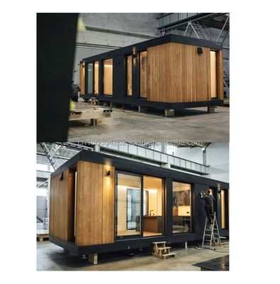 Alumínio liga janelas telhado triângulo moderno pré-fabricado casa telhado plano recipiente residencial casas pré-fabricadas de madeira ao ar livre painel de sanduíche de aço