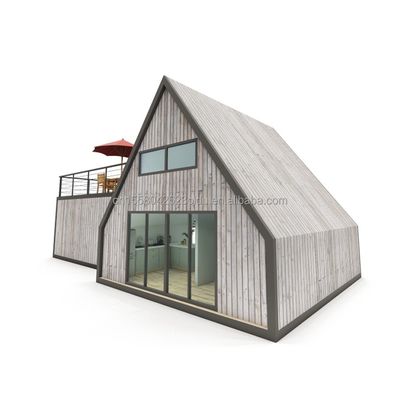 Cores personalizadas Casa de contêineres moderna UE pré-fabricada Casa portátil pequena Casa modular Casas de aço leve Casa pré-fabricada