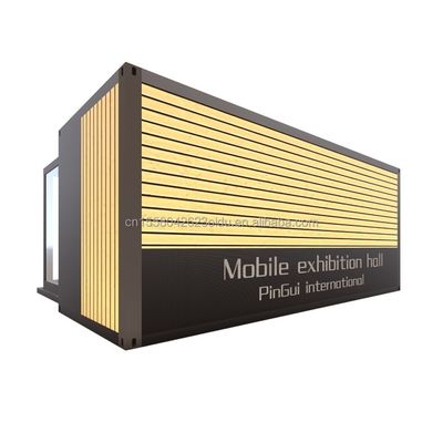Wave Sandwich Panel 20ft Container Casa de café para estilo de design moderno no Eu Expansion Garden Hotel