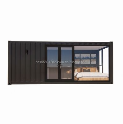 50/75/100mm Wave Sandwich Panel Parede Moderna 20ft EU pré-fabricada Casas de contêineres Casa de madeira Jardim independente Apartamento para hotel