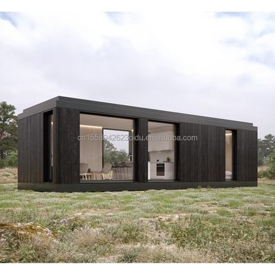 Moderno da UE 20ft Assemblagem rápida Casas de madeira Container Hotel Loja para escritório em cores personalizadas