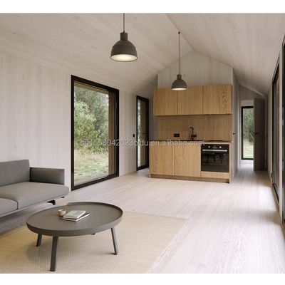 20ft Mobile Home Garden Studio pré-fabricado Casa de contêiner de aço personalizável com parede 50/75/100mm Wave Sandwich Panel