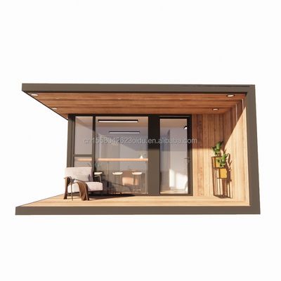 Casa de madeira pré-fabricada de aço galvanizado de 180g para conforto e estilo de vida familiar moderna