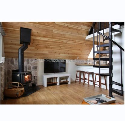 20ft ou 40ft Container Modern Design EU Triângulo Forma Estrutura de aço Casas de madeira com estrutura de aço em forma de A Quadro Sala