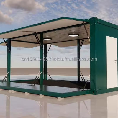 Modern 20 FT 40 FT Prefab Home Container Madeira Restaurante pré-fabricado ao ar livre Bar de café para cor personalizada