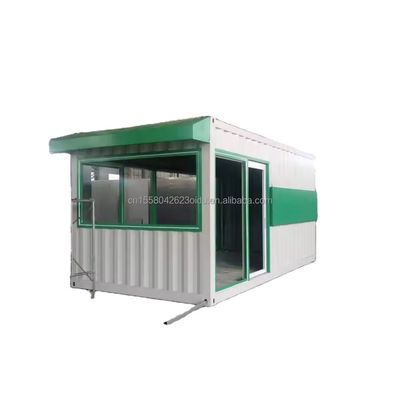 Modern 20 FT 40 FT Prefab Home Container Madeira Restaurante pré-fabricado ao ar livre Bar de café para cor personalizada