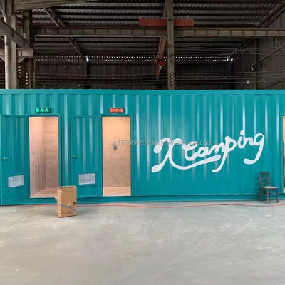 40 FT Casa pré-fabricada de aço expansível para porta-contêineres móveis personalizáveis