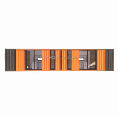 40FT Container Apartamento Modular Casas de madeira acabadas Personalizadas Cor Independente Estudante Apartamento Casa Prefabricada