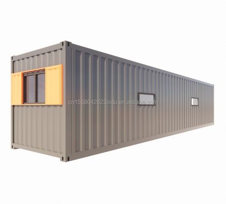 40FT Container Apartamento Modular Casas de madeira acabadas Personalizadas Cor Independente Estudante Apartamento Casa Prefabricada
