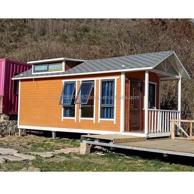 Moderno Design Sandwich Panel Porta Modular Casa Móvel na União Europeia com 20 Ft Prefabricated Flat Packaging Container