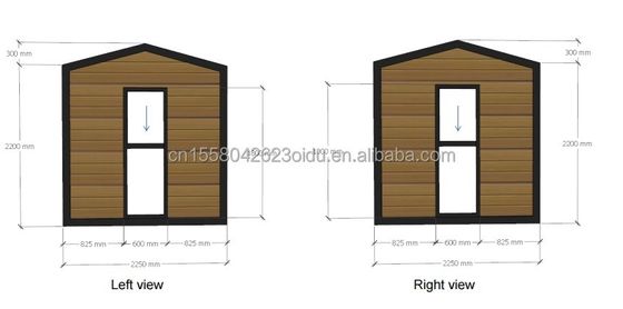 Aço galvanizado curvado 180g e liga de alumínio janelas 40ft Design moderno pré-fabricado casa de contêiner de madeira para loja de hotel
