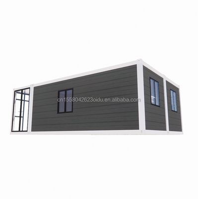 Estrutura de aço Quadro Soldado EU Luxury 20FT Combinação Container de embalagem plana 2 quartos Casa móvel residencial familiar