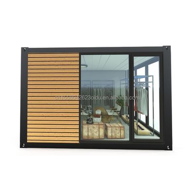 Janela de alumínio de liga de luxo Moderno gabinete de visualização de oficina de madeira para apartamento ou casa de férias Solução de armazenamento