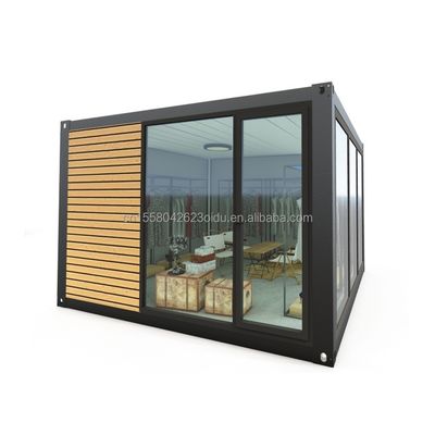 Janela de alumínio de liga de luxo Moderno gabinete de visualização de oficina de madeira para apartamento ou casa de férias Solução de armazenamento