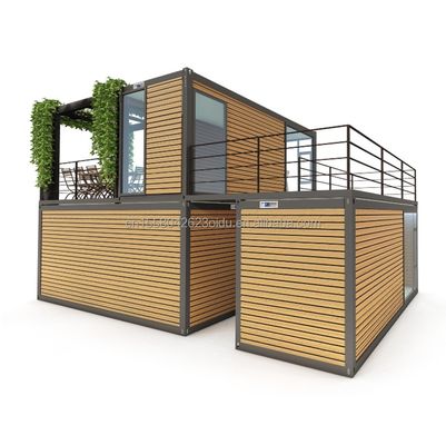 Container Desmontável 20ft Luxury Modular Prefabricated Container House para Design de Hotel Moderno e Container de Luxo dobrável