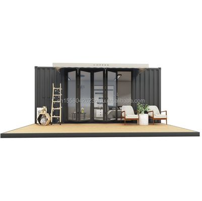 Container de estilo country com janelas de liga de alumínio e aço galvanizado 180g 20ft