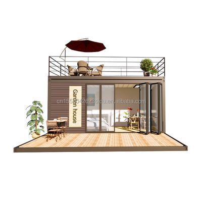 Estrutura principal de aço galvanizado moderno luxo chinês pré-fabricado Vila de aço para fácil montagem no ambiente ao ar livre