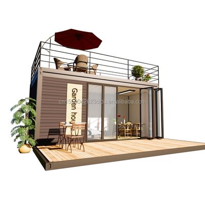 Estrutura principal de aço galvanizado moderno luxo chinês pré-fabricado Vila de aço para fácil montagem no ambiente ao ar livre