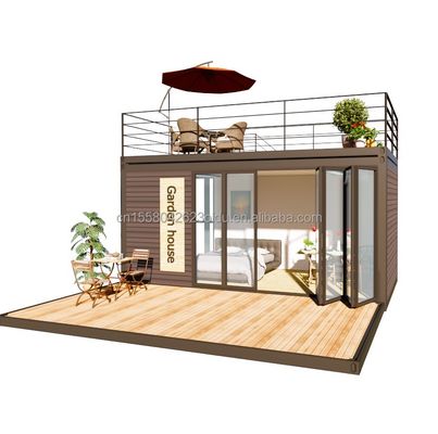 Estrutura principal de aço galvanizado moderno luxo chinês pré-fabricado Vila de aço para fácil montagem no ambiente ao ar livre