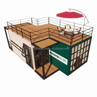 Cores personalizadas Modelo de construção rápida Modular Casa pré-fabricada Hotel Container Casas com banheiro e cozinha para hotéis