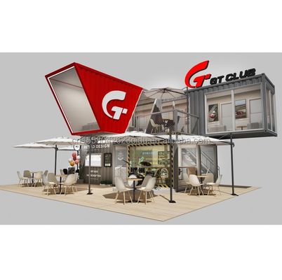 Cor personalizada 10ft 20ft Moderna Casa Modular Móvel Prefabricada Fácil de Instalar Flat Pack Container Desmontável Prefabricado