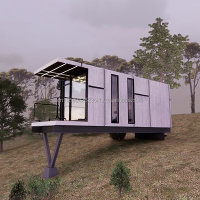 Alumínio liga Janela 20ft Casa Prefabricada Casa Container Hotel Container de lazer Casa de férias Casa de luxo Casa de aço leve Villa