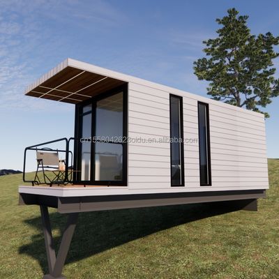 Alumínio liga Janela 20ft Casa Prefabricada Casa Container Hotel Container de lazer Casa de férias Casa de luxo Casa de aço leve Villa