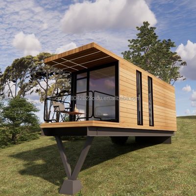 Alumínio liga Janela 20ft Casa Prefabricada Casa Container Hotel Container de lazer Casa de férias Casa de luxo Casa de aço leve Villa