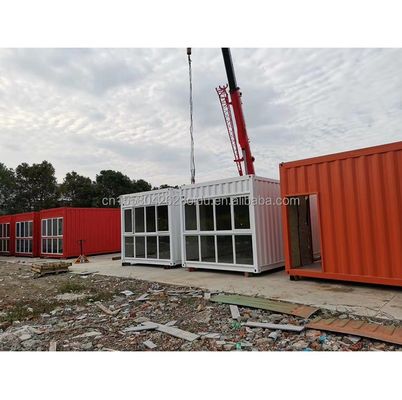 Estrutura de aço galvanizado de aço flexível 180g portavel contêiner expansível casa de estar para a vida moderna