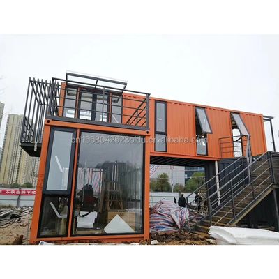 Estrutura de aço galvanizado de aço flexível 180g portavel contêiner expansível casa de estar para a vida moderna