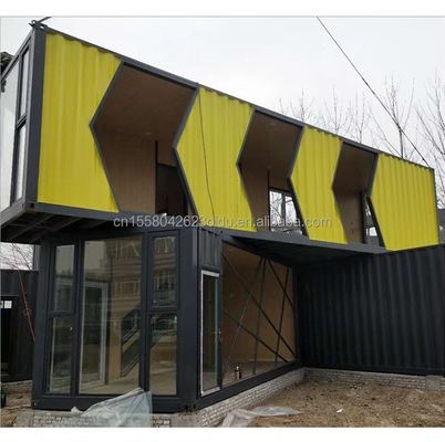Estrutura de aço galvanizado de aço flexível 180g portavel contêiner expansível casa de estar para a vida moderna