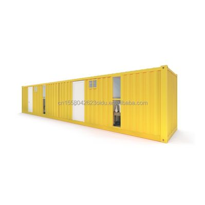 20ft Design Mobile Shipping 40ft Container 4 dormitórios Residencial Mini Lounge Hotel e cor personalizada para venda no hotel