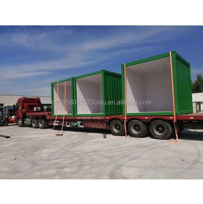 Estrutura de aço galvanizado de aço flexível 180g portavel contêiner expansível casa de estar para a vida moderna