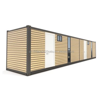 Container de transporte móvel com 4 quartos Residencial Mini Lounge Parede 50/75/100mm Wave Sandwich Panel