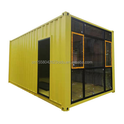 Casas de contêiner portáteis luxuosas pré-fabricadas de 20 pés 40 pés Casas com cor personalizada