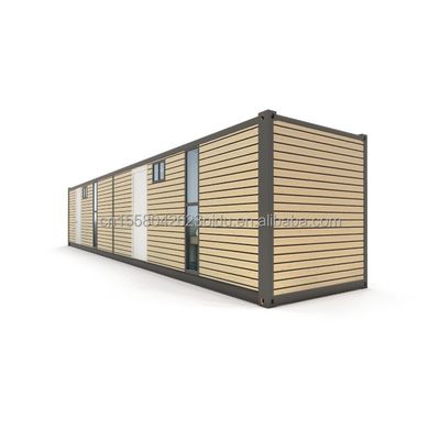 Container de transporte móvel com 4 quartos Residencial Mini Lounge Parede 50/75/100mm Wave Sandwich Panel